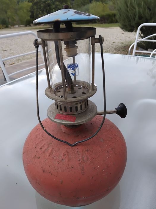 Candeeiro a gas vintage