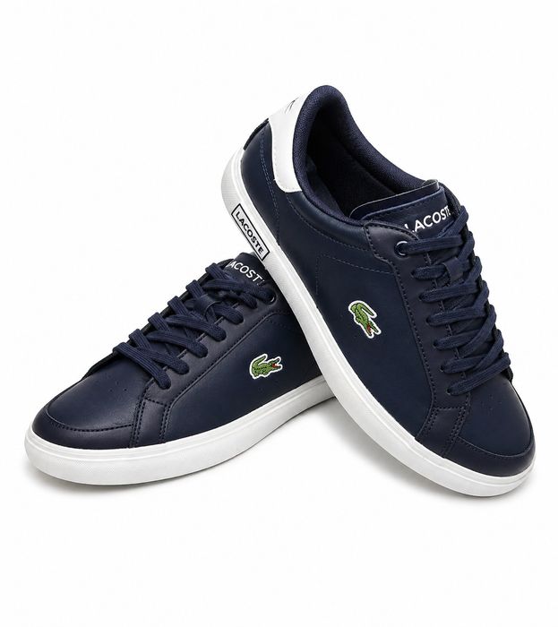 Lacoste granatowe buty r.40 26 cm nowe sneakersy