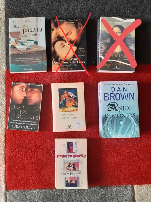 Livros de autores internacionais (a partir de 6€)