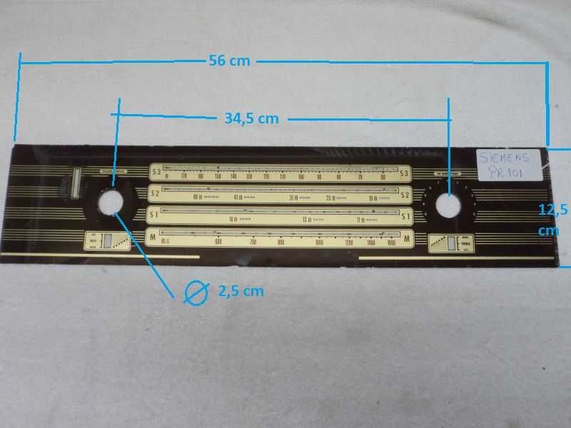 Quadrantes rádios antigos, escalas - Philips Blaupunkt e outras marcas