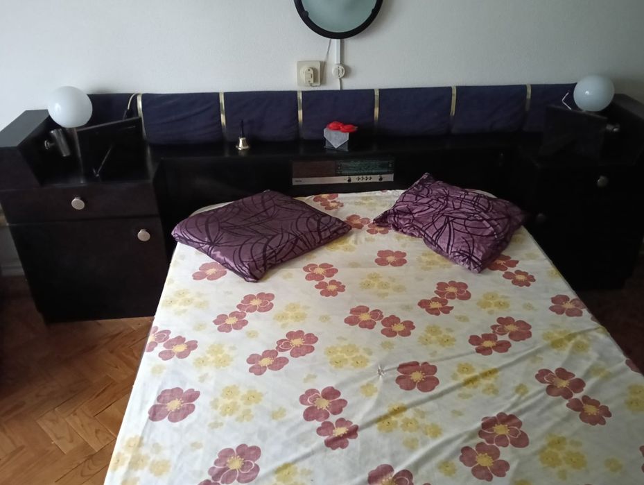 Cama+ estrado +colchão