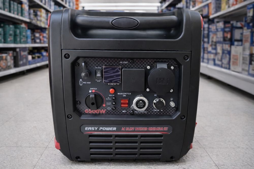 Інверторний генератор Газ/Бензин 6,8 кВт на пульті з автозапуском.