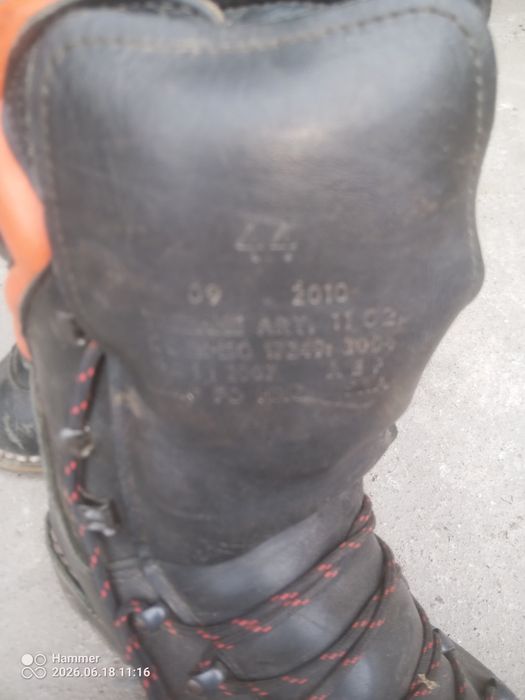 Buty ochronne dla pilarza Treemme Eibe r. 44