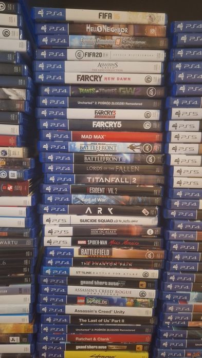 Gry playstation 4,5
