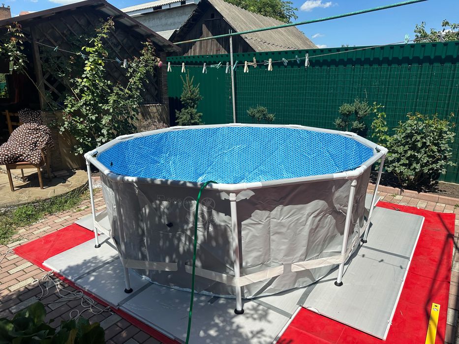 Каркасний басейн Intex 26706SC (305х99 см) з насосом