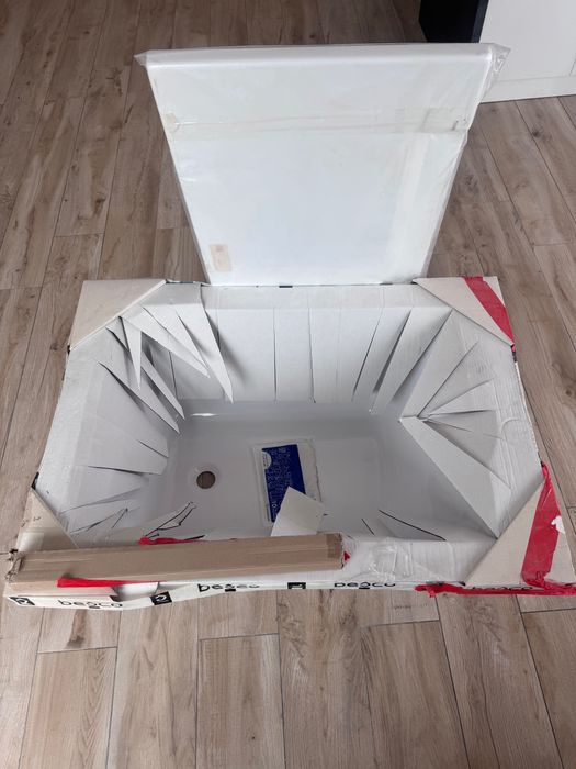 Wanna akrylowa polimat mini 100x70 cm z obudową, fabrycznie nowa