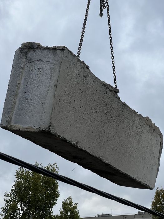 Блок бетонный  фундаментный ФБС 24.4.6