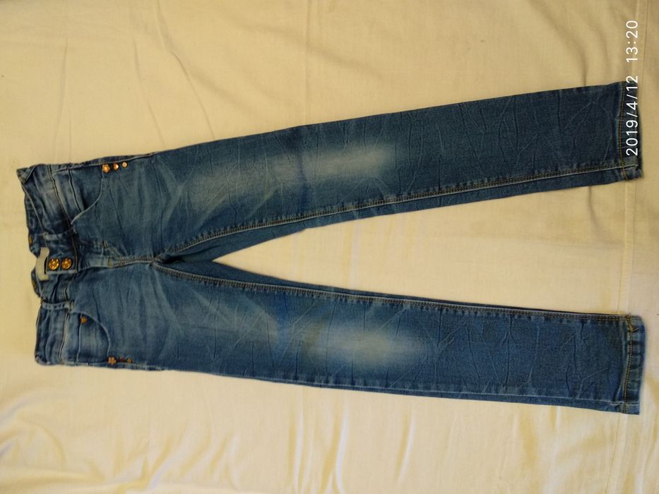 Джинсы скинни на 7 лет