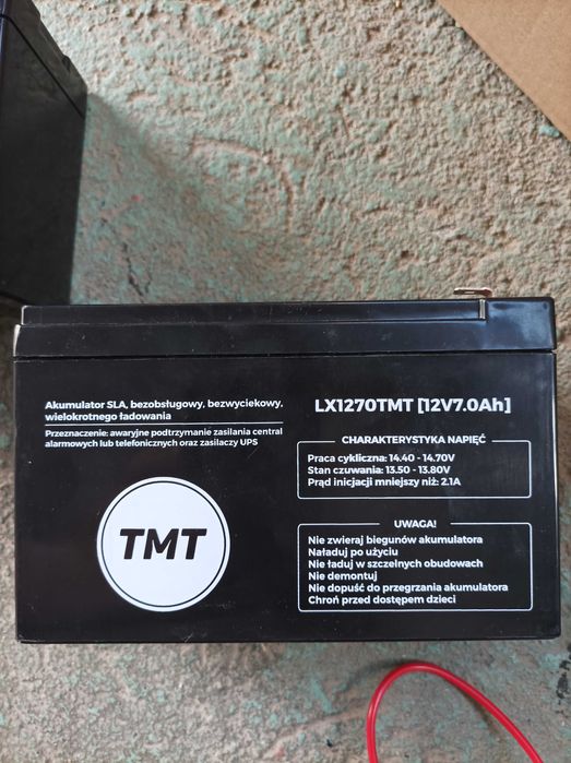 Akumulator żelowy 12v7ah