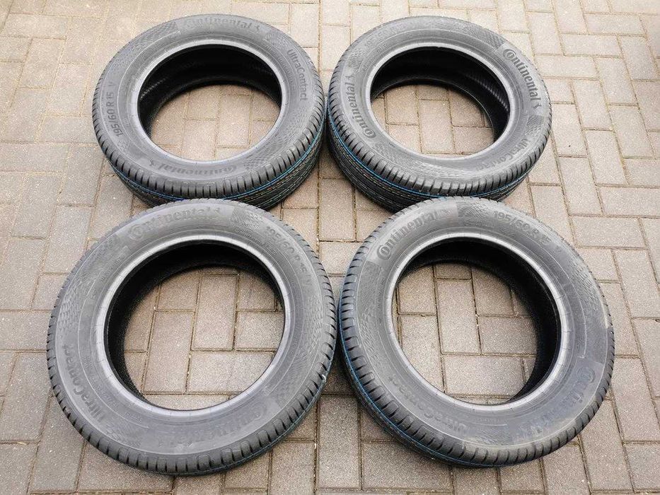 195/60 88V R15 CONTINENTAL UltraContact 2025r NOWE Letnie Opony 4szt