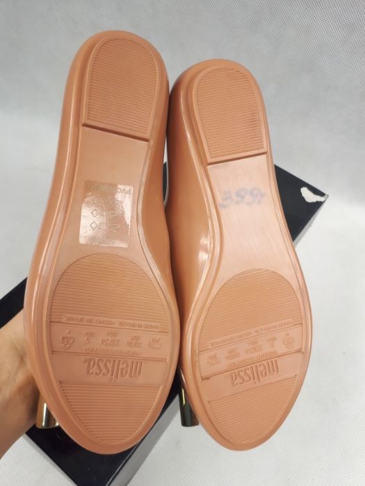 Nowe balerinki MELISSA 35 36 space love ad bronze