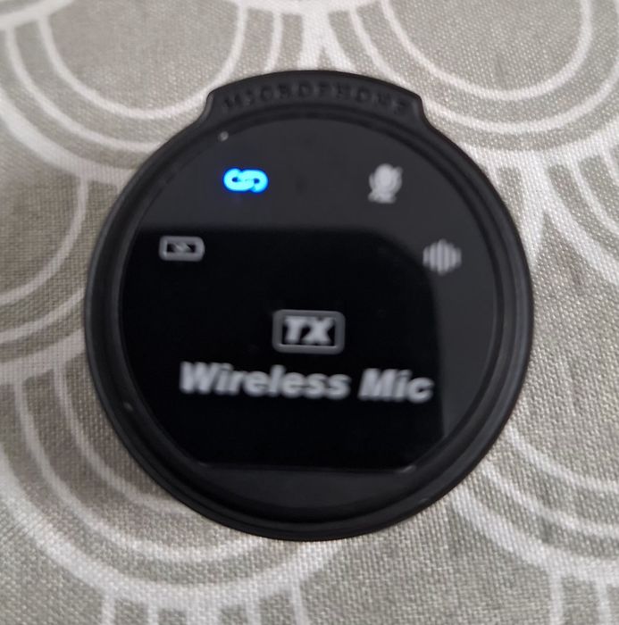 Microfone de Lapela Sem Fio Xiaomi J6