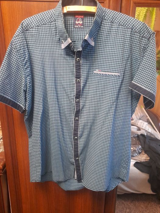 Koszule męskie krótki rękaw