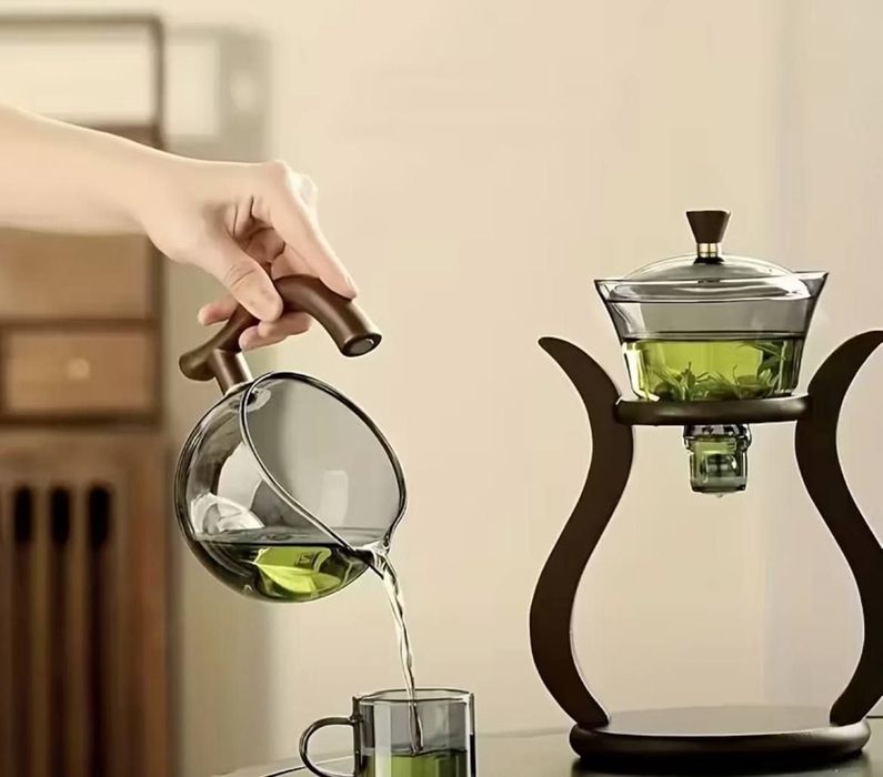 Проливний чайник "Піщаний час" з магнітом, набір для чайної церемонії