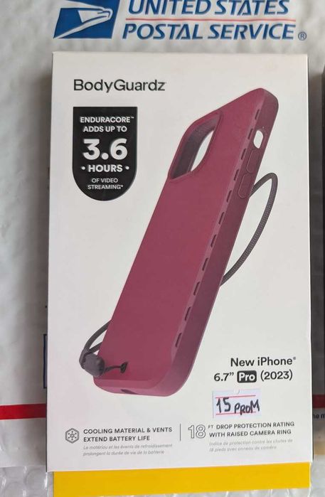 З охолодженням для стрімерів iPhone 15 Pro Max протиударний BodyGuardz