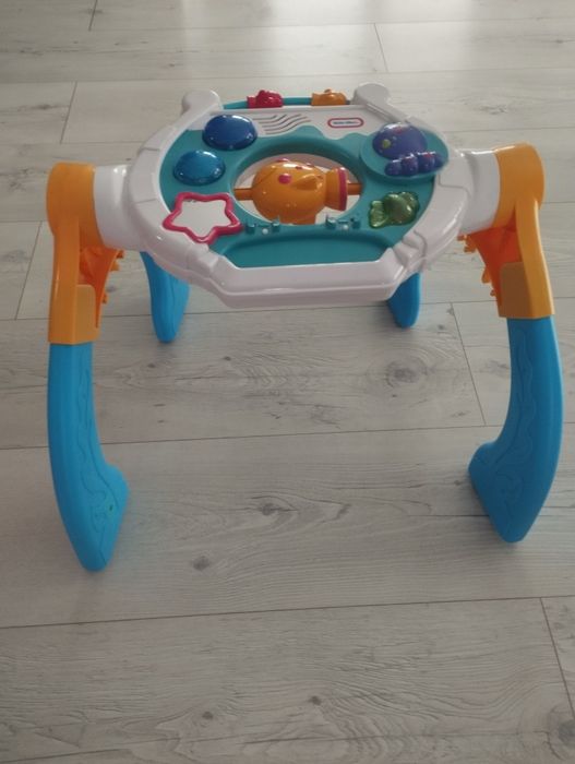 Jeździk pchacz chodzik stolik dla dziecka edukacyjny interaktywny 3w1