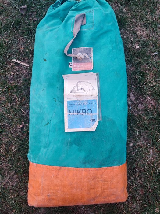 PRL namiot Legionowo brązowy