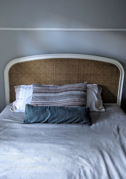 Cama em palhinha