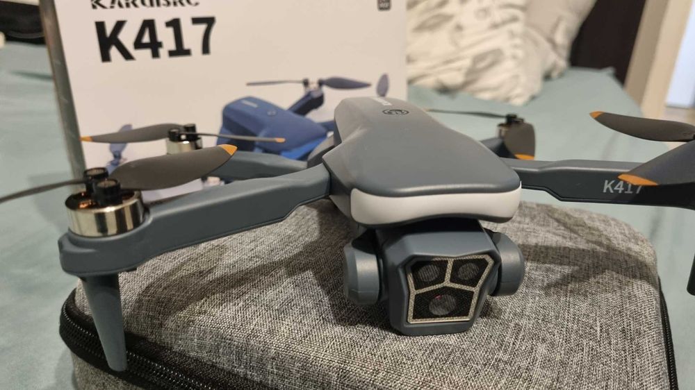 Dron K417 z kamerą FPV składany WIFI bezszczotkowy silnik 3D FLIP
