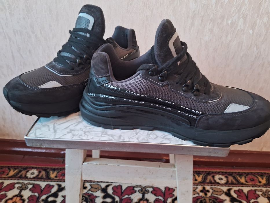 Кросівки Staff black ,gray reflective