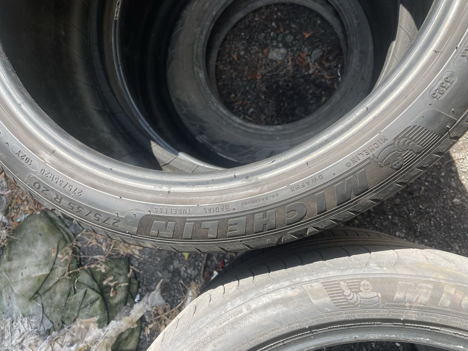 Шини разноширокі Michelin 245/40/20—275/35/20
