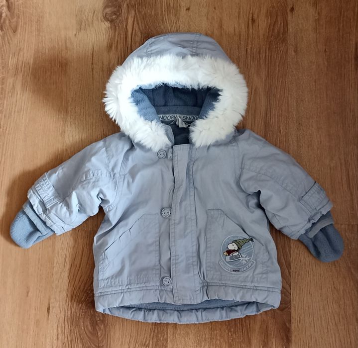H&M Snoopy kurteczka na polarku rozm. 62 /2-4 msc.