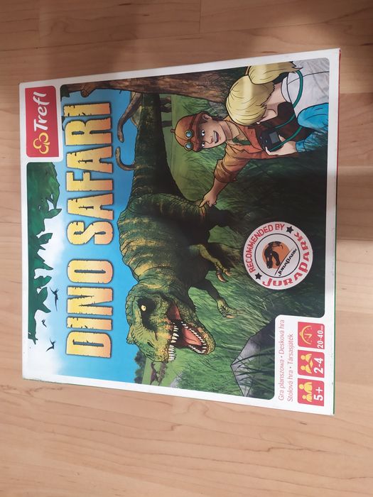 Gra Planszowa Dino Safari