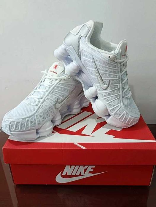 "Buty męskie Trampki" Nike_Shox_TL_White R.40