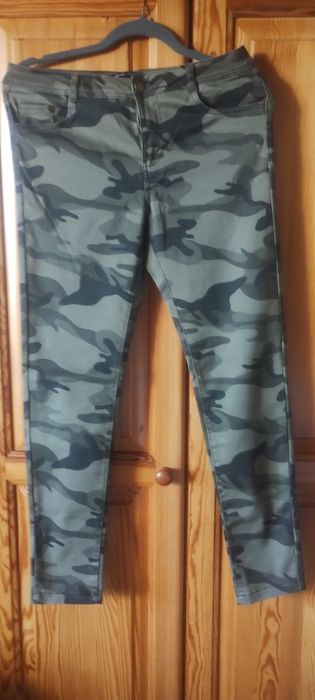 Spodnie damskie moro