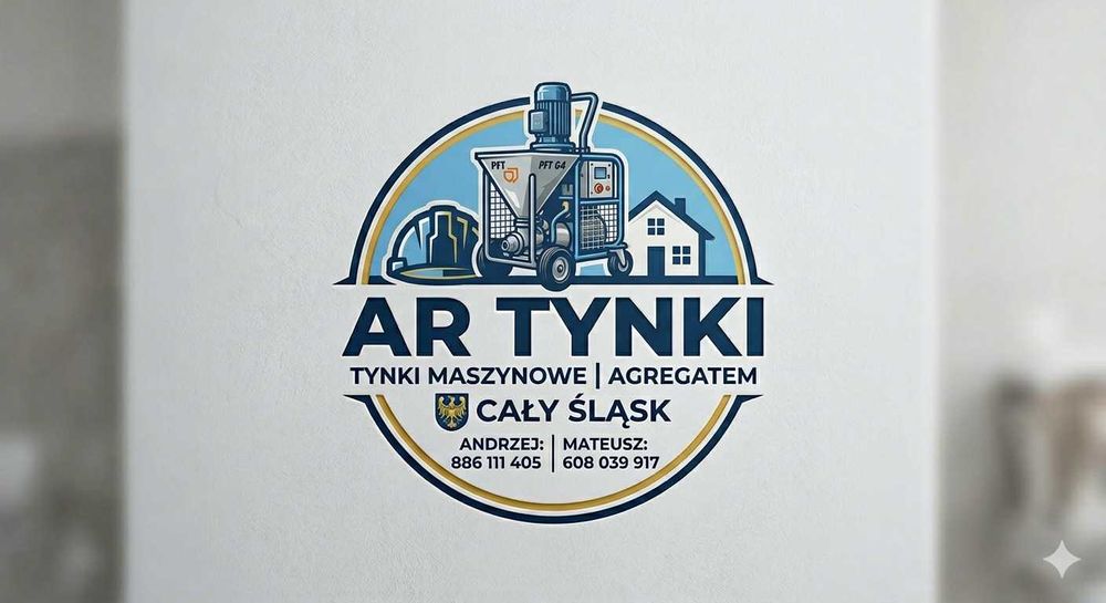 Tynki maszynowe / Agregatem — AR TYNKI — Cały Śląsk