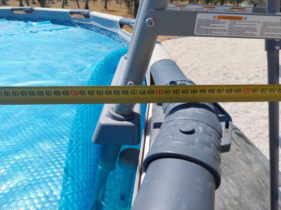 Piscina BESTWAY PRO MAX 4,50x1,20mt alt.+ Bomba Areia+Escada