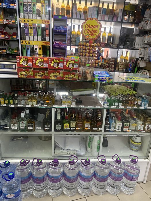 balcao do vidro para lojas