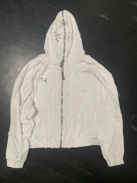 зип худи Thug club White S M L  balenciaga vetements rick owens project gr protocol index archive y2k