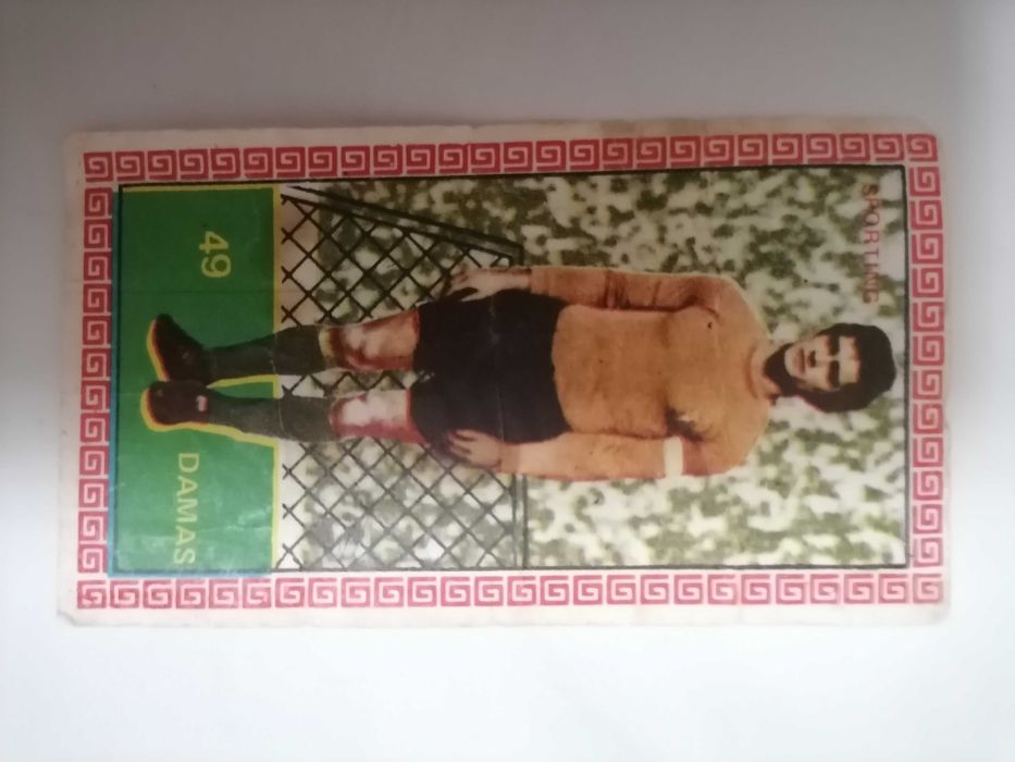 Cromo Caramelos Calhambeque 73/74 DAMAS (Sporting) Nº 49