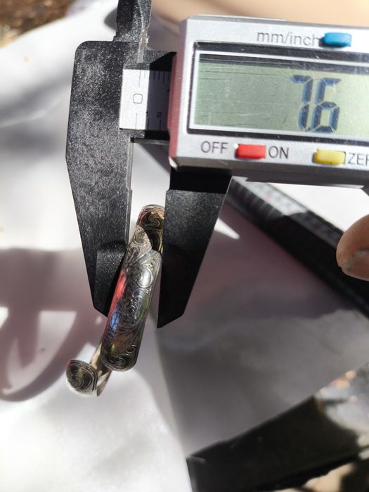 Stara srebrna bransoleta. Vintage