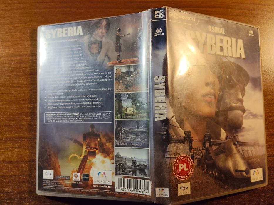 Syberia PC  Oryginał