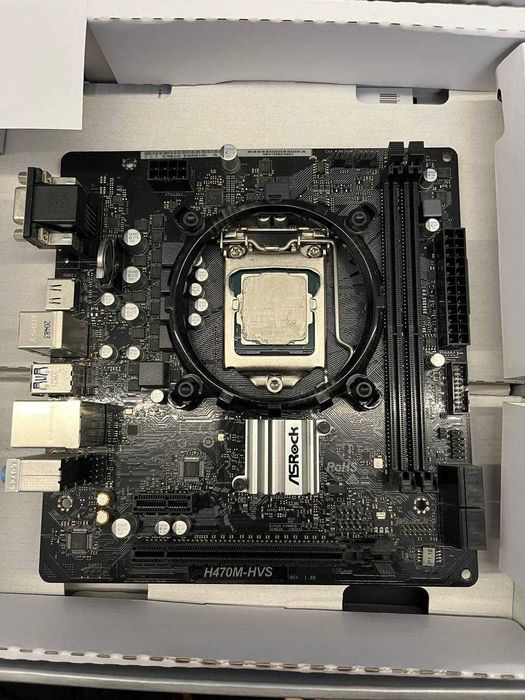 Комплект процессор+плата I3 10100F  H470M