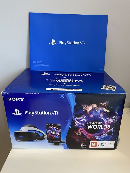 Playstation VR + 2 ps move +PS5 adapter + starter games