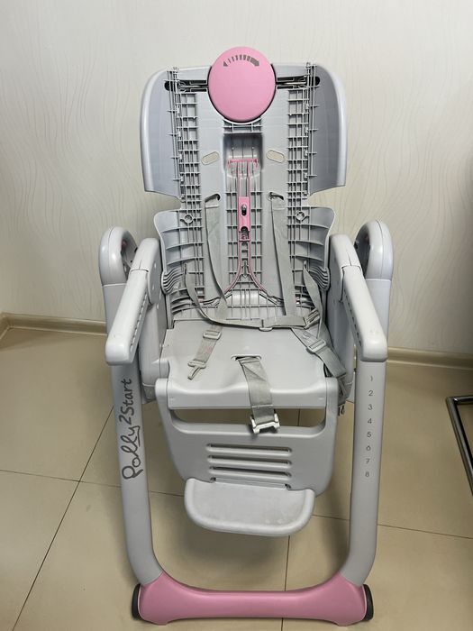 Стілець стільчик дитячий для годування Chicco polly 2 start