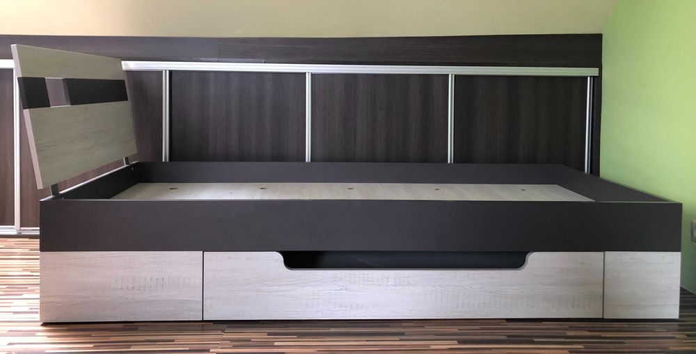 Łóżko jednoosobowe młodzieżowe dziecięce Agata Meble