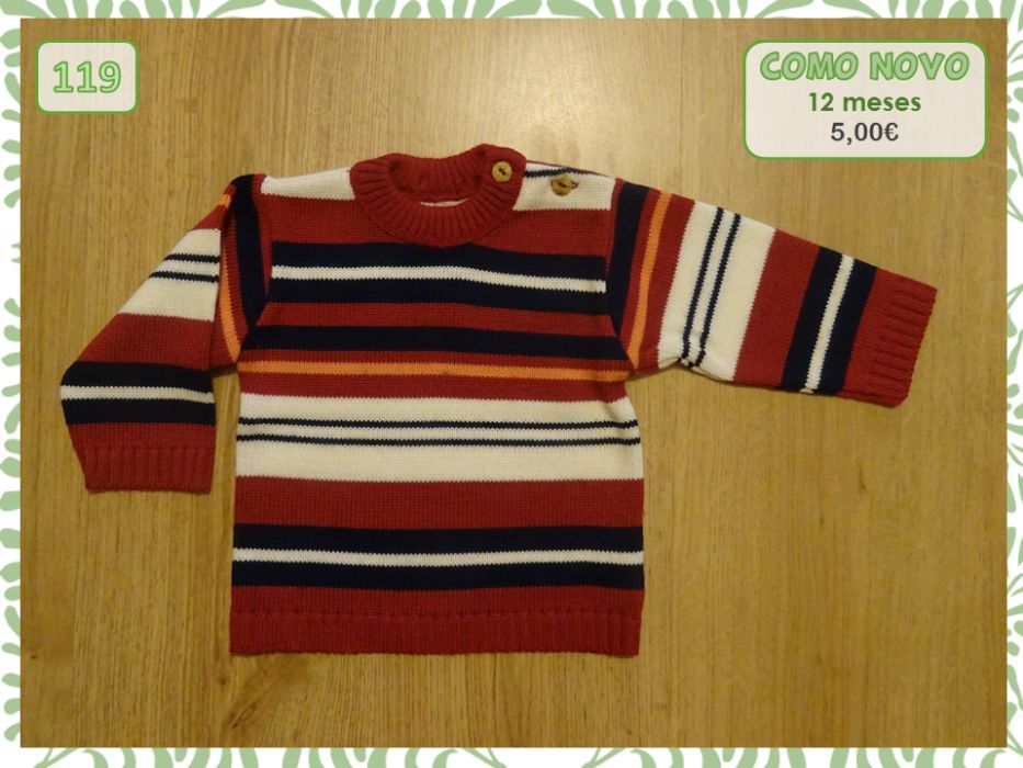 Camisolas e casacos, 12-18 meses (oferta portes)