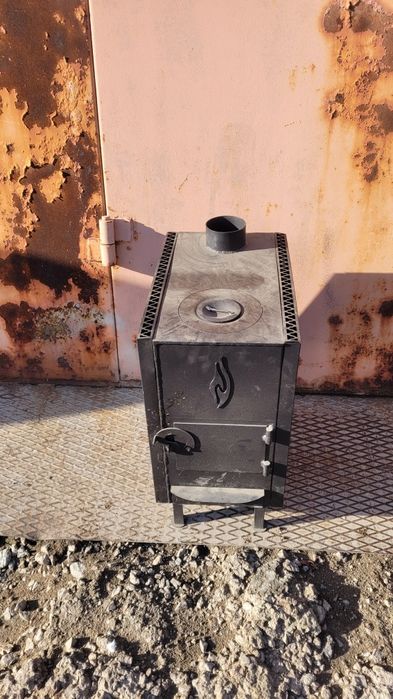 Буржуйка с теплообмеником