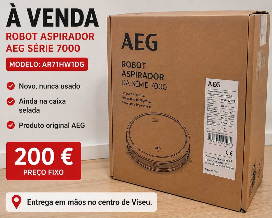 Robot aspirador AEG