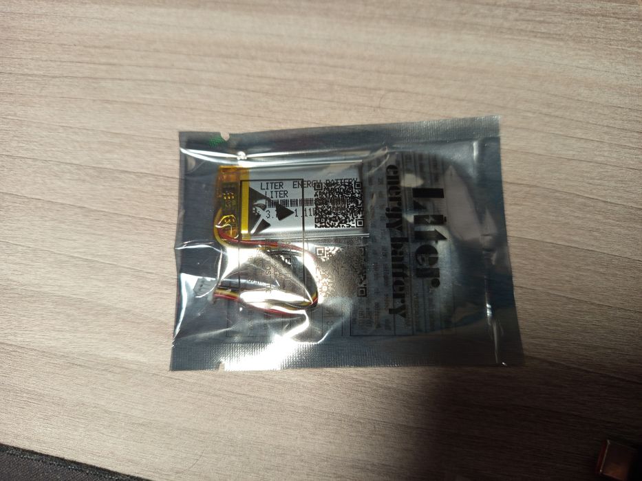 Аккумулятор 402035 300mA Liter для видеорегистратора