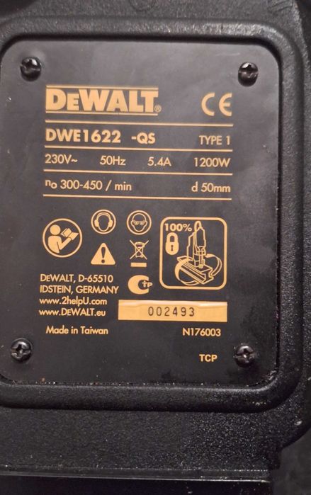 Wiertarka ze stopą magnetyczną DEWALT DWE1622K