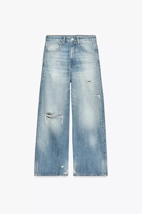 Джинси Zara Baggy, середня посадка. Розмір 36.