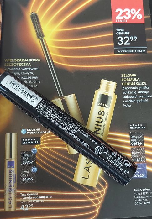 Tusz do rzęs LashGeniusz- czarny 10 ml