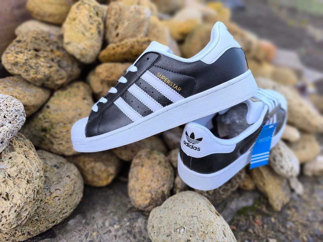 Оригинал! Кроссовки Adidas "SuperStar" Черно-Белые / Адидас суперстар ...