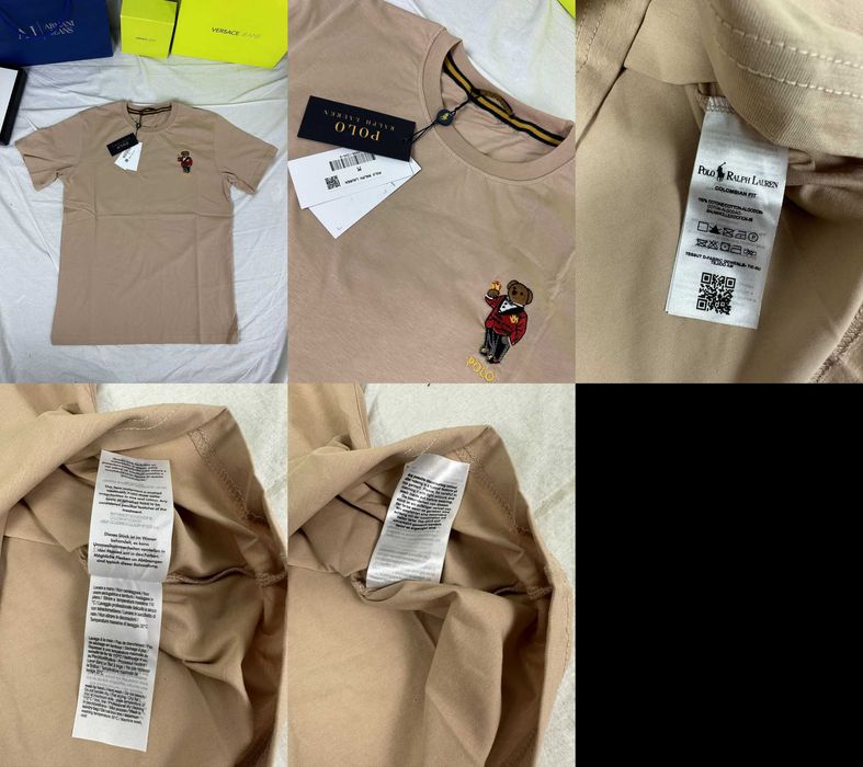 Koszulka ralph tshirt mis koszulki męskie maly znaczek kolory
