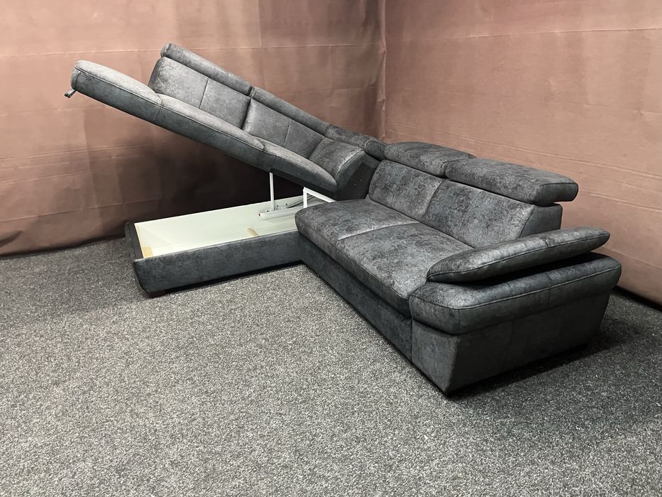 Виставковий диван тканина розкладний кутовий Німечинна